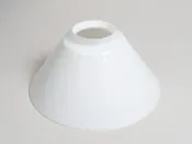 10" Vianne Opal Glass Cone Shade — Yankee Barn Lighting
