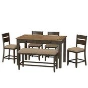 6 Piece Gathering Dining Set