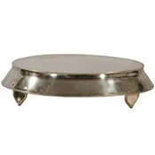 19″ Round Raised Cake Stand (Beaded)