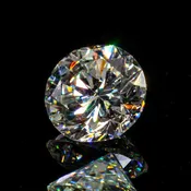 0.61 Carat Loose H/ SI1 Round Brilliant Cut Diamond GIA Certified