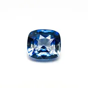 1.47ct Natural Blue Sri Lankan Cushion Sapphire