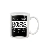 1 Funny Boss Mug