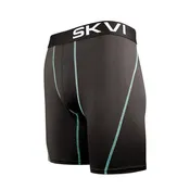 SKVI Black-Teal Performance Boxer Briefs