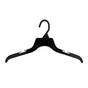 100x Plastic 19″ Shirt Hangers Extra Heavy weight with Fixed Neck