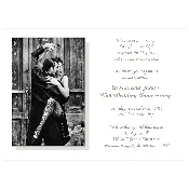 25th Wedding Anniversary Party Invitation, Style 2 Sample D
