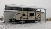 14’x30’x12′ Vertical Roof RV Cover