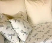 Latex LaNoodle Throw Pillow