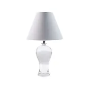 Bari Mini Plum Crystal Lamp
