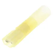 12-10 Gauge Yellow Fully Insulated Heat Shrink Push-On Male