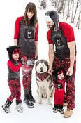 Don't Wake the Bear Matching Family Pajamas