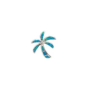 Opal Palm Tree Pendant