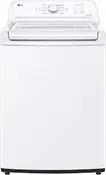 LG- 4.1 cu. ft. Top Load Washer with 4-Way Agitator® and TurboDrum™ Technology-NEW WT6105CW