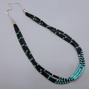 3 strand "Moon and Stars" Necklace by Donovan Crespin
