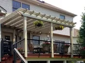 Clay Classic Attached Vinyl Pergola Kit starting at