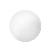 12" 24W LED Slimline Disk Light 3000K - Refined Disk Lights in White