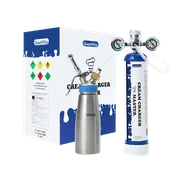GreatWhip 615G N2O Tanks Cream Chargers Carton with Pressure regulator
