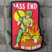 ASS END OF THE SPEAR PVC MORALE PATCH