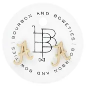 Alabama Initial Earring