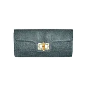 <p>Bamboo Straw Clutch</p>