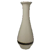 Bud Vase – white/black