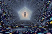 3D Concept How Mankind Wall Decal