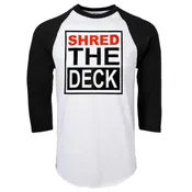 White/Black Vision Baseball Shirt