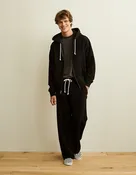 AE Laidback Luxe Baggy Open-Hem Sweatpant