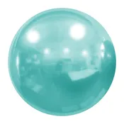 10 inch MIRROR BALLOON - LIGHT BLUE
