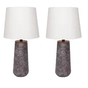 ASHLEY CHASTON ANTIQUE BRONZE LAMPS