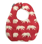 Red Bear Organic Newborn Bib