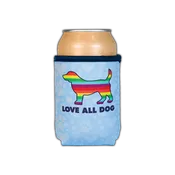 CLOSEOUT PRICE - Small Drinkware Holder - Love All Dog