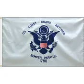 U.S. Coast Guard Retired Flag