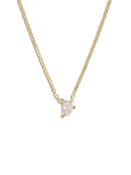 Allure Cadillac-Cut Diamond Yellow Gold Necklace
