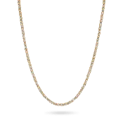 10K Gold Moissanite Tennis Necklace 2.10mm