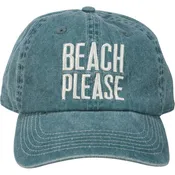 Beach Please Baseball Dad Cap