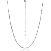 Adjustable Chain Diamond Necklace