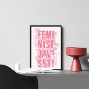 FeministJavisst! A4 tryck