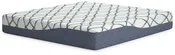12 Inch Chime Elite 2.0 - King Mattress - White / Blue