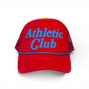 Athletic Club Red Foam Trucker Hat