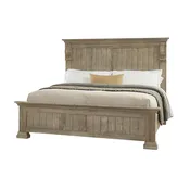 Artisan & Post Carlisle 157 Queen Corbel Bed - Natural Grey