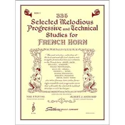 335 Melodious Progressive  & Technical Studies Bk 1 for Horn (Pottag/Andraud)