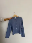 Piper Cardigan Dusty Blue