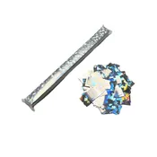 1" x 10" Holographic Rectangle Confetti Sleeve