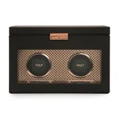 Axis Double Watch Winder With Storage