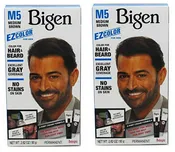2 Pack Bigen EZ Hair Color (M5) Medium Brown