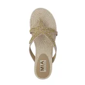 Athina Beaded Star Sandal Nude