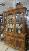 2PC CARVED ASIAN HUTCH
