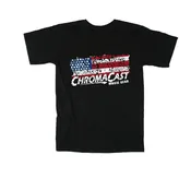 $12 OFF ChromaCast USA Flag Graphic T-Shirt, XXXL