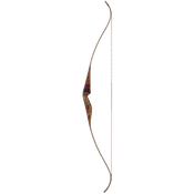 59 Bear Kodiak Traditional Recurve Bow 45# Left Hand Shedua/Purple Heart/Green Glass