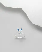 Anillo de Conejo de Plata Ley 925 - 925 Sterling Silver Rabbit Ring - ID: 122106849 Bellash